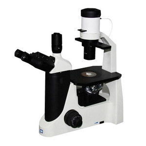 Mikroskop Biologi Terbalik Rutin Manual Dengan Phase-constrast 20X (LIB-302)