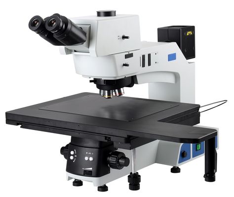 Mikroskop Inspeksi Metalurgi Tegak FPD Semikonduktor LM-312